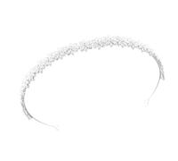 Uqezagpa Beautiful Five Point Preciousstone Hair Ornament with Tarnish Resistant Copper Alloy Frame Great for Photography Zircon Crowns Hair Accessory