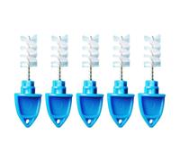 Uqezagpa Beer Tap Plug Covers And Cleaning Brushes Set Of 5 For Maintaining Hygienes In Draft Taps Dispenser Accessories
