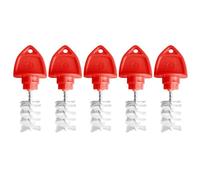 Uqezagpa Beer Tap Plug Covers And Cleaning Brushes Set Of 5 For Maintaining Hygienes In Draft Taps Dispenser Accessories