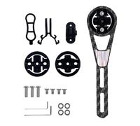 Uqezagpa Bicycles Computer Camera Stem Brackets Extension Mount Handlebars Adjustable Holder for Cycling Bicycles Computer