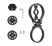 Uqezagpa Bicycles Computer Holder Stand Bike Stems Top Phone Light Bracket Stopwatch Mount Cycling Computer Bracket Bicycles Speedometers Holder