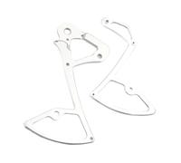 Uqezagpa Bicycles Derailleur Cage Aluminum Alloy Bicycles Part Rear Derailleur Inner Plate Guide Wheel Holder Bikes Gear Reducers Holder
