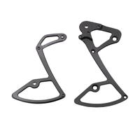 Uqezagpa Bicycles Derailleur Cage Aluminum Alloy Bicycles Part Rear Derailleur Inner Plate Guide Wheel Holder Bikes Gear Reducers Holder