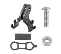 Uqezagpa Bicycles Flashlight Light Torch Holder Bikes Lamp Mount Clamp Stand Holder Clip Bicycles Headlight Handlebar Bracket Bike Front Light Mount