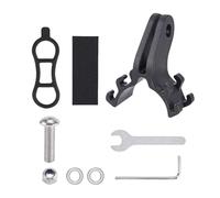 Uqezagpa Bicycles Flashlight Light Torch Holder Bikes Lamp Mount Clamp Stand Holder Clip Bicycles Headlight Handlebar Bracket Bike Front Light Mount