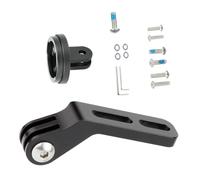 Uqezagpa Bicycles Handlebars Belows Bracket Aluminum Alloys Bike Computer Headlight Extension Stand Road Bike Light Holder Road Light Holder Sports Camera Adaptors