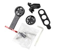 Uqezagpa Bicycles Handlebars Extended Bracket Carbon Fibers Bicycles Computer Holder Adjustable Camera/Light Extension