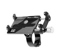 Uqezagpa Bicycles Handlebars Phone Mount Clip Aluminum Alloys Handlebars Phone Clamps Nonslip for Mountain, Scooter, Dirt