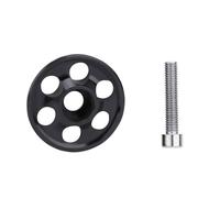Uqezagpa Bicycles Headsets Top Caps Road Bike Stem Headsets Top Caps Hollows Bike Fork Tube Covers Bicycles Stem Enduring Aluminum Alloy
