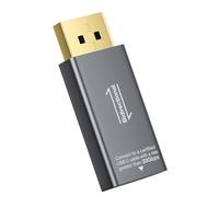 Uqezagpa Bidirectional USB C to DisplayPort Converter with Plug and Play Function 8K 60Hz for Various Devices Portable Adapter