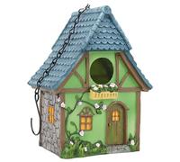 Uqezagpa Bird Nest Cage, Painted Nest Shelter Nest Hummingbird Outdoor Hideouts Nest for Small Size