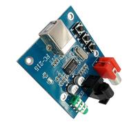 Uqezagpa Board PCM2704 USB to HiFi Sound Card Board Analog Output USB Chip Coaxial Fiber