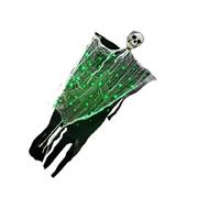 Uqezagpa Bone Chilling Floating Specter Decoration With Flexible Limbs Battery Operated LED Light For Eerie Night Decorating Halloween Hanging Phantoms
