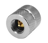 Uqezagpa Butanes Stove Refill Adapter Cartridge Nozzles Screw Type Valves Canister Connector Converter Screw Type Valves Canister Connector Portable