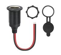 Uqezagpa Car Cigarettes Lighters Socket 12V/24V Waterproof Plugs Power Outlet Adapters for Marine Motorcycle