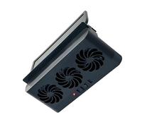 Uqezagpa Car Cooling Fan USB Charging Battery Solar Powered Cooling Systems With 3 Air Outlet Auto Front Rear Window Exhaust Fan Solar Car