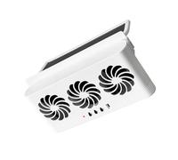 Uqezagpa Car Cooling Fan USB Charging Battery Solar Powered Cooling Systems With 3 Air Outlet Auto Front Rear Window Exhaust Fan Solar Car