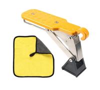 Uqezagpa Car Door Step Foldable Door Step For Car Roof Access Both Feet Stand Roof Rack Latches For Most SUV Pedal Ladders