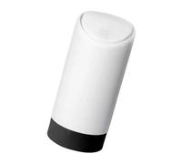 Uqezagpa Car Trash Can Car Trash Cup With Push Type Lid Rubbish Bin Auto Organizers Storage Box Garbage Can Cupholder