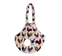 Uqezagpa Chicken Carriers Bag with Handle Colorful Poultry Transport Carry Bag for Outdoor Travel and Hiking Rooster Carriers