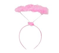 Uqezagpa Children Angel Headband Feather Headdress Halloween Christmas Hair Band Birthday Headpiece Party Supplies Hair Band Angle Hairband