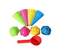 Uqezagpa Children ' s Ice Cream Tool Sandpit Play Toy Maker for Outdoor Fun Snow Beach Game Snow Building Molds