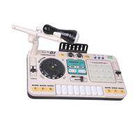 Uqezagpa Childrens Educational Mixing Station Interactives Soundboards Toy with Voice and Beating Creation Dj Mixer Educational