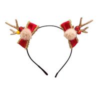 Uqezagpa Christmas Party Hairpiece Cosplay Headpiece Reindeer Antlers Headband Adds A Unique Touch To Any Holiday Event Festive Atmosphere Accessory