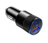 Uqezagpa Cigarettes Lighters Adapter Quick Charging 3.1A Car Phone Charging Adapter Double Port USB C Adapter Fast Car Charging