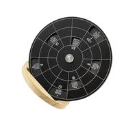 Uqezagpa Circles of Fifths Wheel Guitar Chord Wheel Music Theories Plate Learning Tool Aluminum Alloy Melodies Chord Tool Easy