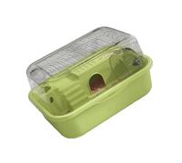 Uqezagpa Clear Rodents Habitat Detachable Pet Cage with Running Wheel and Enrichment Climbing Structure for Small Animal Detachable Hamster Cage for Easy Cleaning