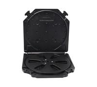 Uqezagpa Compact 6 Hole Tape Roll Planner with Transporting Bag Secures 7 Inch Spools During Transport and Storage Empty Tape Tape Storage Case