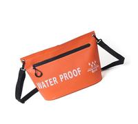 Uqezagpa Compact and Functional PVC Waist Pack Convertible to Hand Carry Shoulder Crossbody Bag for Sports and Trip Waterproof Phone Shoulder Bag