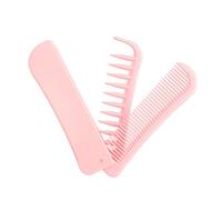 Uqezagpa Compact Foldable Comb Portable Wide Tooth Designs for Various Hair Types Travel Friendly Hair Styling