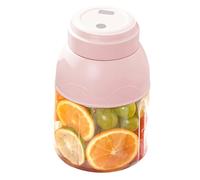 Uqezagpa Compact Mixing Cup with 1300mAh Power Source and 18000 Rotations Processing Tool Great for Natural Drinks Ice Crushing and Mixing Smoothie Maker