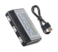 Uqezagpa Compactly ABS 11.1V Battery Power Supply with Triple Port for Simultaneous Charging of 3S Packs V950 XK450 USB for Remote Control Models