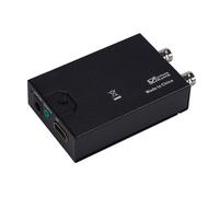 Uqezagpa Compactly HDTV To BNC Converter Composite Video Adapters For Music Player With Stereo Sound Output Durability BNC Converter
