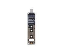 Uqezagpa Compactly USB To NVME Solid Disk Adapter For Quick Installation Easy Use In Various Scenario For 2280 2260 2242 NVME Adapter