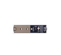 Uqezagpa Compactly USB To NVME Solid Disk Adapter For Quick Installation Easy Use In Various Scenario For 2280 2260 2242 NVME Adapter