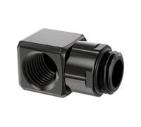 Uqezagpa Computer Water Cooling Fitting Adapter 90 Degree Rotation Elbow Reversing 360 Degree Rotation Connectors GXZWT-D90 Computer Cooling Enhancements