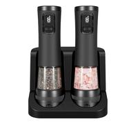 Uqezagpa Cordless Electric Seasonings Grinders with Quick Charges Function 100ml High Capacity ABS Materials for Seasoning Rechargeable Pepper Mill