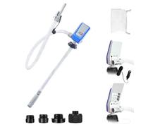 Uqezagpa Cordless Oil Evacuation Pumps Ergonomic ABS Structure Professional Fluid Drain Solution for Mechanics Motorcycle Maintenance Use Motorcycle Oil Change Pumps