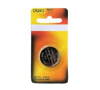 Uqezagpa CR2412 3V Lithium Batteries Button Cell Battery for Car Keys Car Controller Electronic Devices Long Last Power