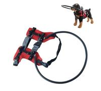 Uqezagpa Crashproof Protective Collar for Blind Dog Stable Frame Adjustable Guide Harness Enhancing Pet Mobility Aid Crash Proof Dog Gear