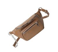 Uqezagpa Creative Women's Chest Waist Bag With Spacious Design PU Shoulder Crossbody Bags For Commuting And Leisure Activities Women’s Hip Bag