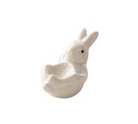 Uqezagpa Cute Shaped Eggs Cup Unique Ceramic Eggs Holder Easter Container Display Stand Hard Boiled Holder Tray Display Stands Teas Bag Easter Decorations Spring Party Dinner Table Settings Decor