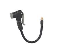 Uqezagpa Cycling Accessory Inflation Adapter Car Tire Inflation Clamp Air Pumps Extension Tube Vehicle Tyres Tire Inflator Hose