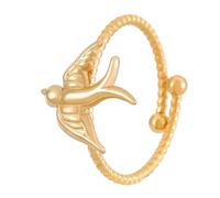 Uqezagpa Dating Rings Animal Rings Adjustable Sea Series Open Rings Finger Jewelry Suitable for Party Daily