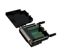 Uqezagpa DB25 Board Module Solderless Female Adapter 25Pin Port to Terminals Connector Transmission Module