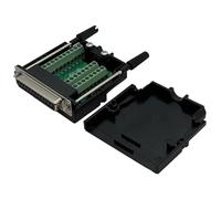 Uqezagpa DB25 Board Module Solderless Female Adapter 25Pin Port to Terminals Connector Transmission Module